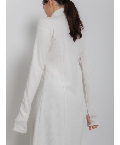 Ayla（アイラ）の「layered design onepiece（ワンピース・レディース・アイボリー/ダークグレー・FREE）」の15枚目の写真