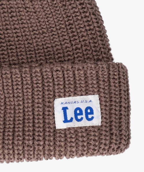 Lee（リー）の「Lee SHORTWATCH REPOLY POLYGIENE（ニットキャップ/ビーニー・メンズ・モスグリーン/グレー/ベージュ/ブラック・57~59cm）」の9枚目の写真