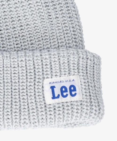 Lee（リー）の「Lee SHORTWATCH REPOLY POLYGIENE（ニットキャップ/ビーニー・メンズ・モスグリーン/グレー/ベージュ/ブラック・57~59cm）」の8枚目の写真
