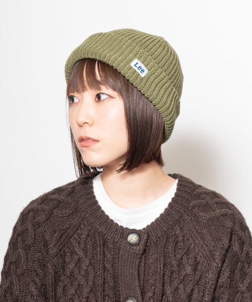 Lee（リー）の「Lee SHORTWATCH REPOLY POLYGIENE（ニットキャップ/ビーニー・メンズ・モスグリーン/グレー/ベージュ/ブラック・57~59cm）」の19枚目の写真