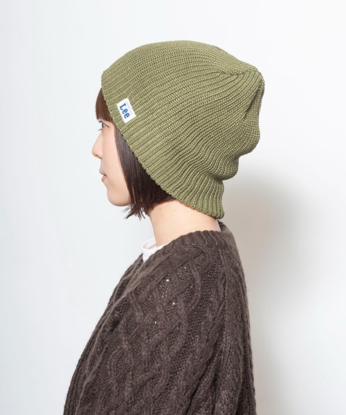 Lee（リー）の「Lee SHORTWATCH REPOLY POLYGIENE（ニットキャップ/ビーニー・メンズ・モスグリーン/グレー/ベージュ/ブラック・57~59cm）」の15枚目の写真
