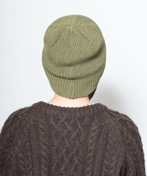 Lee（リー）の「Lee SHORTWATCH REPOLY POLYGIENE（ニットキャップ/ビーニー・メンズ・モスグリーン/グレー/ベージュ/ブラック・57~59cm）」の14枚目の写真