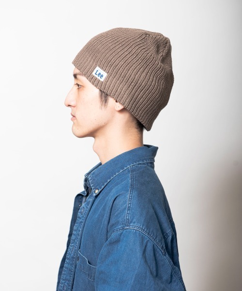 Lee（リー）の「Lee SHORTWATCH REPOLY POLYGIENE（ニットキャップ/ビーニー・メンズ・モスグリーン/グレー/ベージュ/ブラック・57~59cm）」の22枚目の写真