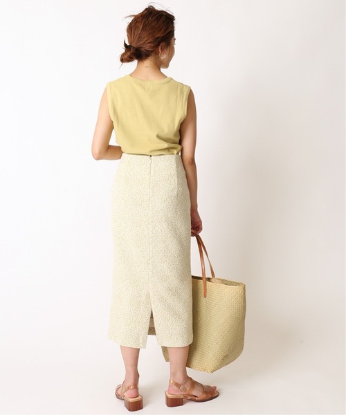 U by SPICK&SPAN(ユーバイスピックアンドスパン)の「ベーシックノースリーブTEE2◆(Tシャツ/カットソー・レディース・ブラック/ベージュ/カーキ・FREE)」の10枚目の写真