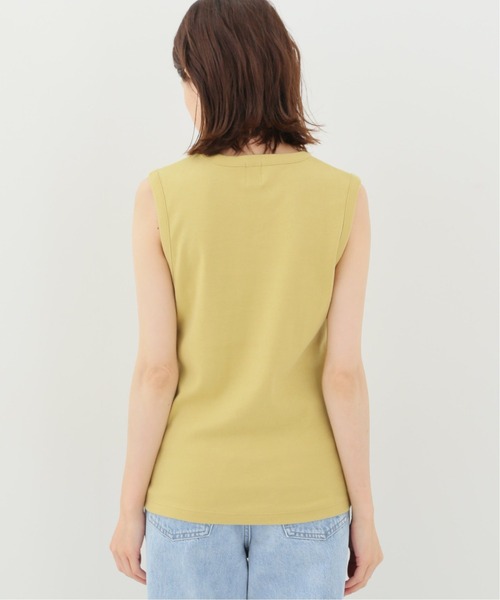 U by SPICK&SPAN(ユーバイスピックアンドスパン)の「ベーシックノースリーブTEE2◆(Tシャツ/カットソー・レディース・ブラック/ベージュ/カーキ・FREE)」の11枚目の写真