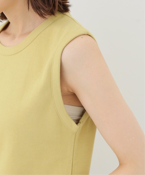 U by SPICK&SPAN(ユーバイスピックアンドスパン)の「ベーシックノースリーブTEE2◆(Tシャツ/カットソー・レディース・ブラック/ベージュ/カーキ・FREE)」の20枚目の写真