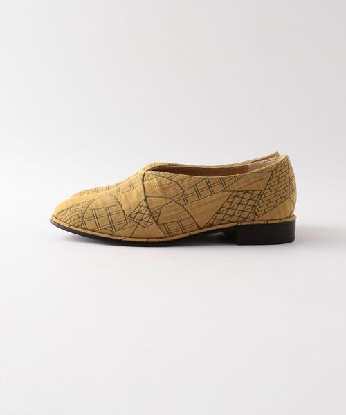 Steven Alan（スティーブンアラン）の「＜Steven Alan＞JACQUARD FLAT SHOES/シューズ（その他シューズ・レディース・ライラック/ブラウン・36h/37h/37/36）」の4枚目の写真