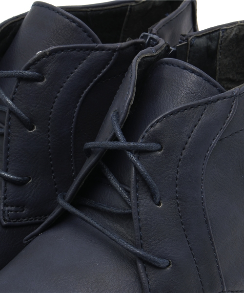 Dedes（デデス）の「Dedes / サイドジップチャッカブーツ (5146)ショートブーツ（ブーツ・メンズ・アイボリー/ブラック/グレー/ブラウン/ダークブラウン/ネイビー/キャメル/レッド・26.5cm/27.0cm/26.0cm/25.5cm/25.0cm）」の14枚目の写真