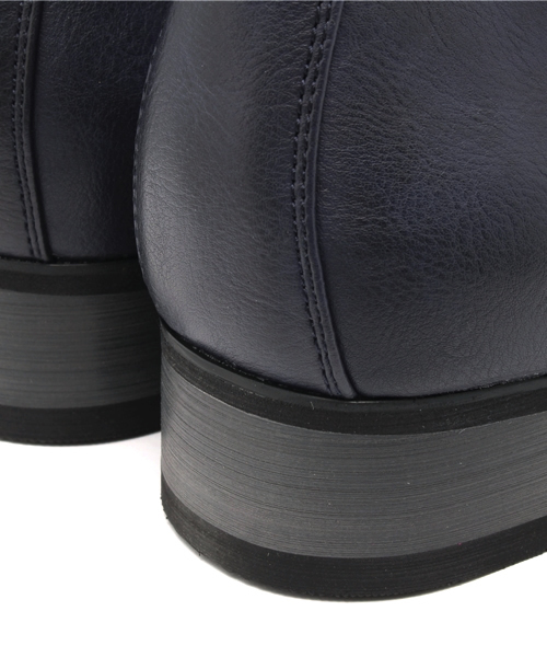 Dedes（デデス）の「Dedes / サイドジップチャッカブーツ (5146)ショートブーツ（ブーツ・メンズ・アイボリー/ブラック/グレー/ブラウン/ダークブラウン/ネイビー/キャメル/レッド・26.5cm/27.0cm/26.0cm/25.5cm/25.0cm）」の16枚目の写真