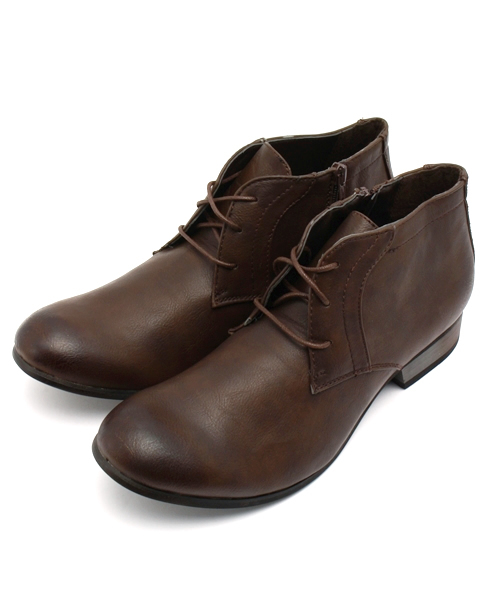 Dedes（デデス）の「Dedes / サイドジップチャッカブーツ (5146)ショートブーツ（ブーツ・メンズ・アイボリー/ブラック/グレー/ブラウン/ダークブラウン/ネイビー/キャメル/レッド・26.5cm/27.0cm/26.0cm/25.5cm/25.0cm）」の19枚目の写真