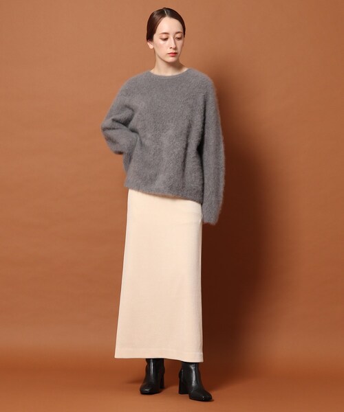 DRESSTERIOR（ドレステリア）の「◆【otonaMUSE/an・an11月号掲載】【WEB限定カラーあり】カシミヤファーニット（ニット/セーター・レディース・オフホワイト/グリーン/パープル系/ラベンダー・38/36）」の16枚目の写真