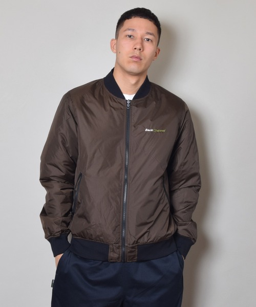 Back Channel（バックチャンネル）の「REVERSIBLE QUILTING JACKET（ブルゾン・メンズ・ブラック/ネイビー/オリーブドラブ・SMALL/MEDIUM/LARGE/X-LARGE/XX-LARGE）」の21枚目の写真