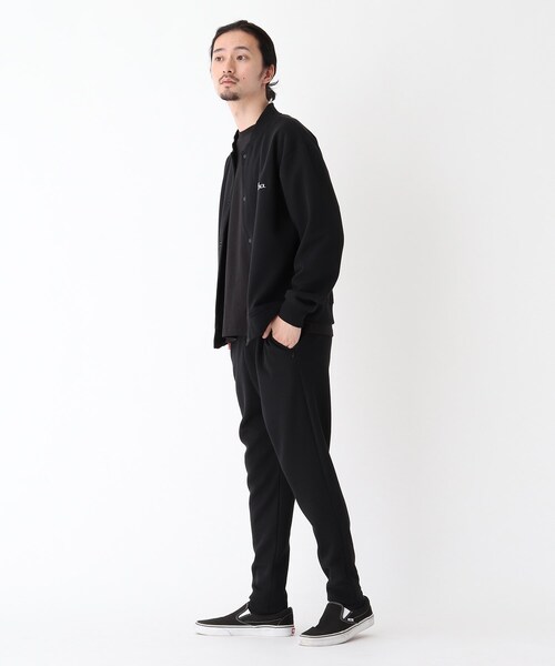 BASECONTROL(ベースコントロール)の「◆ダブルフェイス ワンマイル スリムテーパードパンツ(その他パンツ・メンズ・ブラック/グレー/アイボリー・02/03/04)」の10枚目の写真