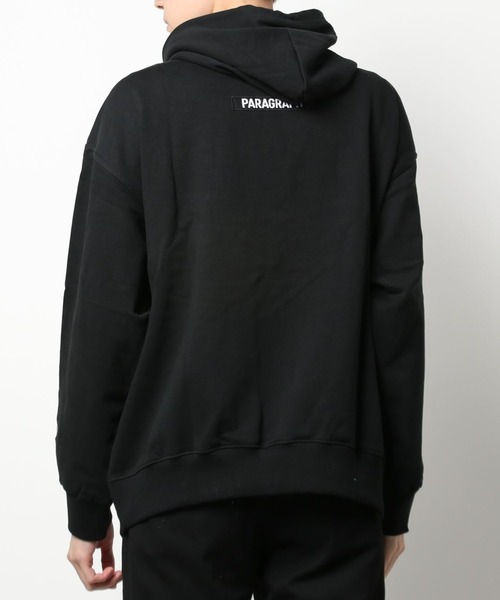 Paragraph（パラグラフ）の「Paragraph/パラグラフ/ロゴプルオーバーパーカー/LogoHoodie/PARAGRAPH_NO.34（パーカー・メンズ・ブラック/パープル/グリーン/キナリ・FREE）」の17枚目の写真