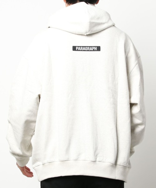 Paragraph（パラグラフ）の「Paragraph/パラグラフ/ロゴプルオーバーパーカー/LogoHoodie/PARAGRAPH_NO.34（パーカー・メンズ・ブラック/パープル/グリーン/キナリ・FREE）」の14枚目の写真
