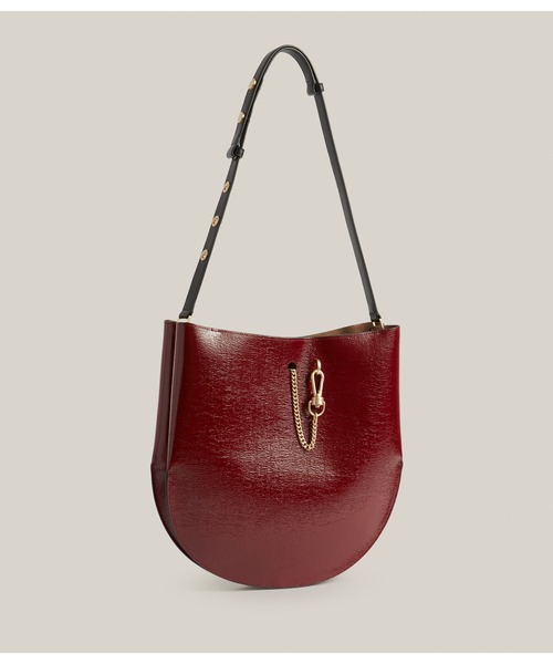 ALLSAINTS(オールセインツ)の「BEAUMONT HOBO(ショルダーバッグ・レディース・レッド系・ONE SIZE)」の10枚目の写真