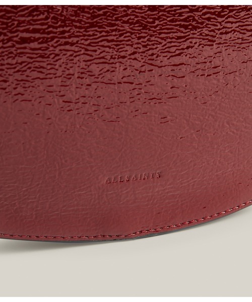 ALLSAINTS(オールセインツ)の「BEAUMONT HOBO(ショルダーバッグ・レディース・レッド系・ONE SIZE)」の8枚目の写真