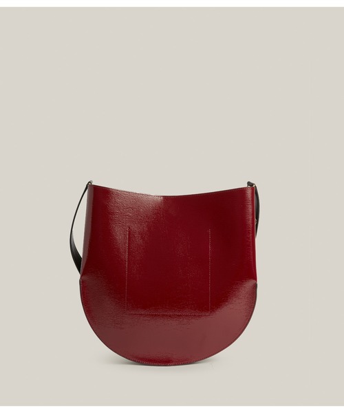ALLSAINTS(オールセインツ)の「BEAUMONT HOBO(ショルダーバッグ・レディース・レッド系・ONE SIZE)」の7枚目の写真