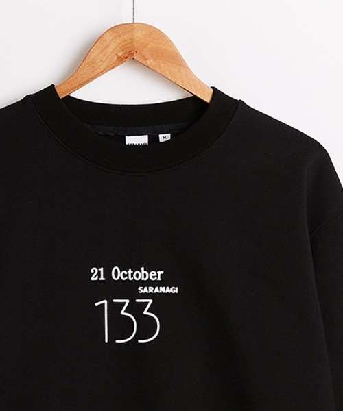 SARANAGI(サラナギ)の「【SARANAGI 】133スウェットシャツ / 133 SWEATSHIRTS(スウェット・レディース・ブラック/グレー・MEDIUM/LARGE)」の5枚目の写真