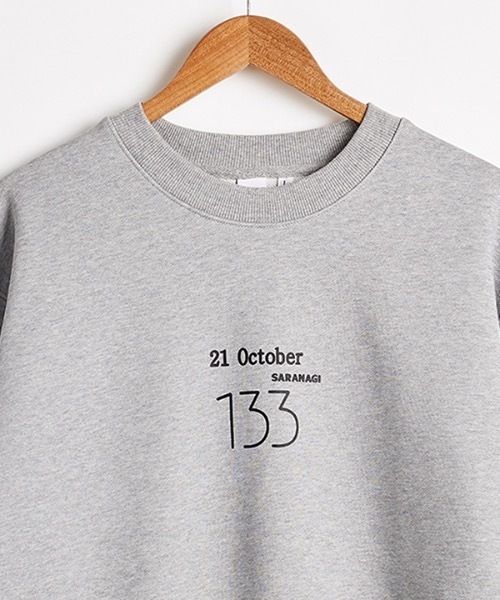 SARANAGI(サラナギ)の「【SARANAGI 】133スウェットシャツ / 133 SWEATSHIRTS(スウェット・レディース・ブラック/グレー・MEDIUM/LARGE)」の8枚目の写真