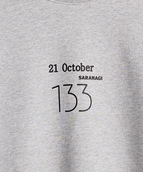 SARANAGI(サラナギ)の「【SARANAGI 】133スウェットシャツ / 133 SWEATSHIRTS(スウェット・レディース・ブラック/グレー・MEDIUM/LARGE)」の9枚目の写真