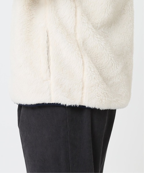 JOURNAL STANDARD relume（ジャーナルスタンダード　レリューム）の「オーバーサイズ ボアフリースブルゾン（ブルゾン・メンズ・ブラック/グレー/ベージュ/ナチュラル・MEDIUM/LARGE）」の18枚目の写真