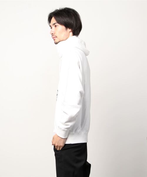 BIAS(バイアス)の「【BIAS】別注ダルメシアンスカルプリントプルオーバーパーカー(パーカー・メンズ・ホワイト・SMALL/MEDIUM/LARGE)」の2枚目の写真