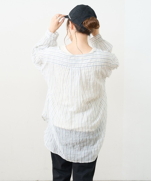 THEATRE PRODUCTS（シアタープロダクツ）の「THEATRE PRODUCTS　LOGO CAP／キャップ（キャップ・レディース・ベージュ/ブラック・FREE）」の7枚目の写真