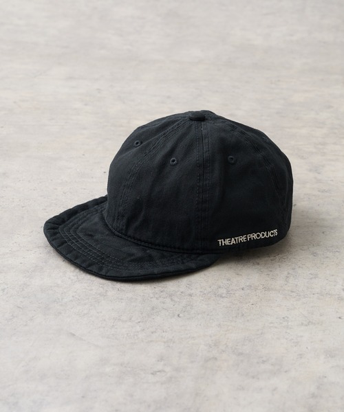 THEATRE PRODUCTS（シアタープロダクツ）の「THEATRE PRODUCTS　LOGO CAP／キャップ（キャップ・レディース・ベージュ/ブラック・FREE）」の9枚目の写真