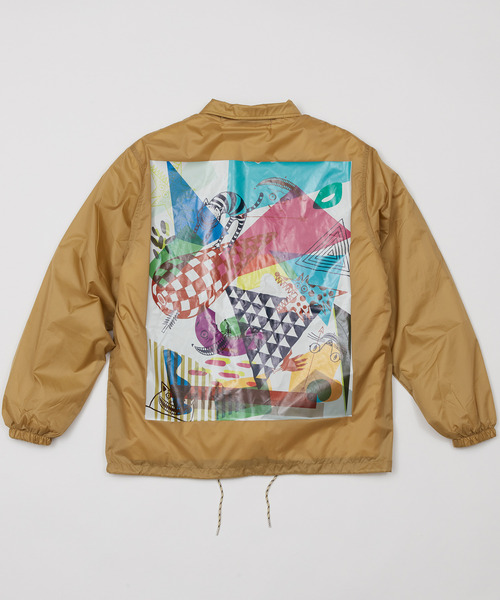 And A(アンドエー)の「AlexanderLeeChang アレキサンダーリーチャン / YOSHI47 COACH JKT 刺繍入り ボア コーチジャケット / AC032108(ブルゾン・メンズ・ブラック/ベージュ/グリーン・1/2/3)」の7枚目の写真