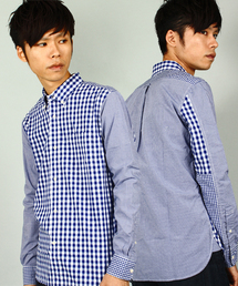 UNION STATION | ギンガムクレイジーパターンシャツ(シャツ/ブラウス)