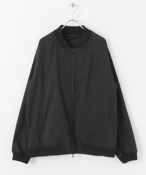 URBAN RESEARCH ROSSO MEN（アーバンリサーチロッソメン）の「MINOTECH撥水ライトウェザーMA-1（ブルゾン・メンズ・ネイビー/ブラック/オリーブ・MEDIUM/X-LARGE/LARGE）」の8枚目の写真