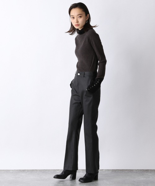 JEANASIS（ジーナシス）の「12GハイショクリブTTL/254753（ニット/セーター・レディース・ブラウン系その他/ブルー系その他/ピンク系その他・FREE）」の10枚目の写真