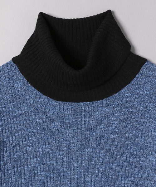 JEANASIS（ジーナシス）の「12GハイショクリブTTL/254753（ニット/セーター・レディース・ブラウン系その他/ブルー系その他/ピンク系その他・FREE）」の4枚目の写真