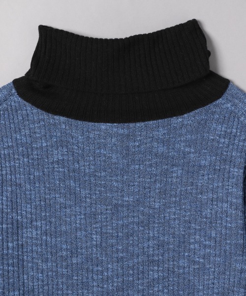 JEANASIS（ジーナシス）の「12GハイショクリブTTL/254753（ニット/セーター・レディース・ブラウン系その他/ブルー系その他/ピンク系その他・FREE）」の8枚目の写真