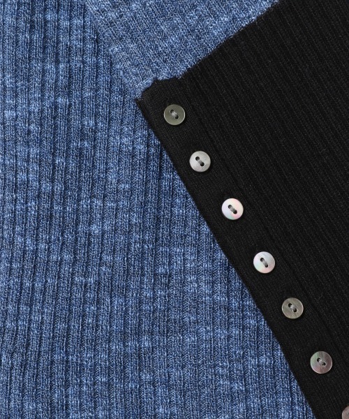 JEANASIS（ジーナシス）の「12GハイショクリブTTL/254753（ニット/セーター・レディース・ブラウン系その他/ブルー系その他/ピンク系その他・FREE）」の15枚目の写真