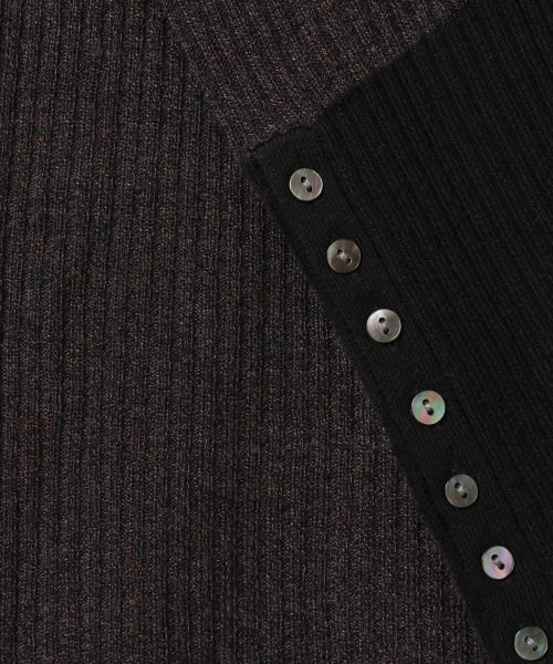 JEANASIS（ジーナシス）の「12GハイショクリブTTL/254753（ニット/セーター・レディース・ブラウン系その他/ブルー系その他/ピンク系その他・FREE）」の16枚目の写真