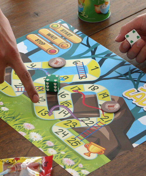 bpr BEAMS(ビーピーアール ビームス )の「Koplow Games / Lucky Shamrock Dice(おもちゃ・メンズ・ホワイト/グリーン・ONE SIZE)」の6枚目の写真