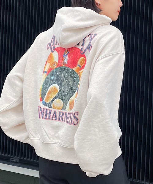 PAGEBOY（ページボーイ）の「【THE SATURDAY EVENING POST】ビンテージパーカー（パーカー・レディース・オートミール/グリーン系その他・FREE）」の2枚目の写真