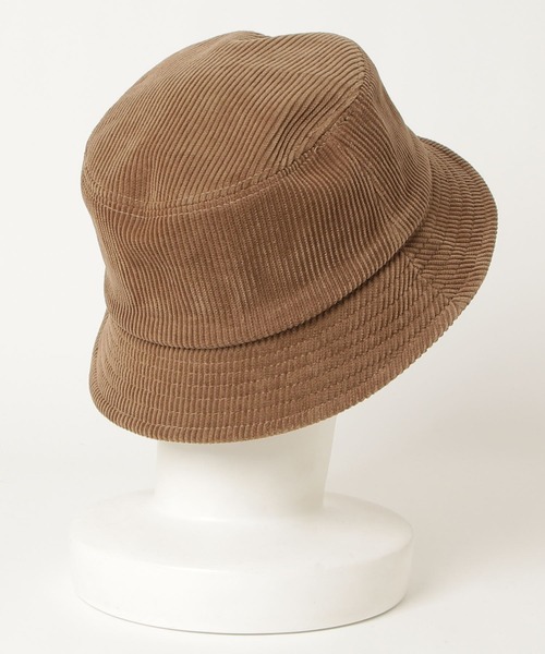 ８(eight)（エイト）の「コーデュロイバケットハット（ハット・メンズ・チャコールグレー/ブラック/ベージュ/ブラウン/アイボリー・FREE）」の6枚目の写真