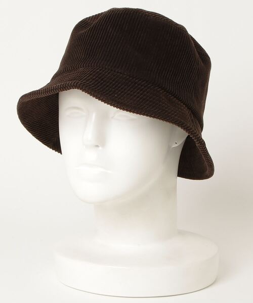 ８(eight)（エイト）の「コーデュロイバケットハット（ハット・メンズ・チャコールグレー/ブラック/ベージュ/ブラウン/アイボリー・FREE）」の16枚目の写真