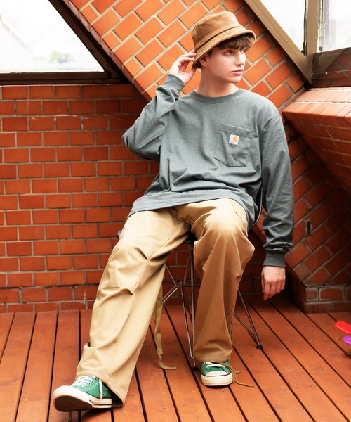 ８(eight)（エイト）の「コーデュロイバケットハット（ハット・メンズ・チャコールグレー/ブラック/ベージュ/ブラウン/アイボリー・FREE）」の9枚目の写真