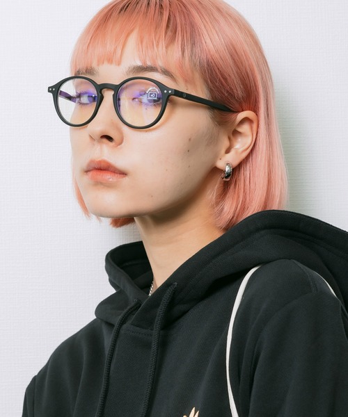 IZIPIZI（イジピジ）の「IZIPIZI/イジピジ スクリーン#D +0 PCグラス ブルーライトカット40％ UVカット ボストン（メガネ・メンズ・ブラック/カーキ/その他/マルチ・ONE SIZE）」の11枚目の写真