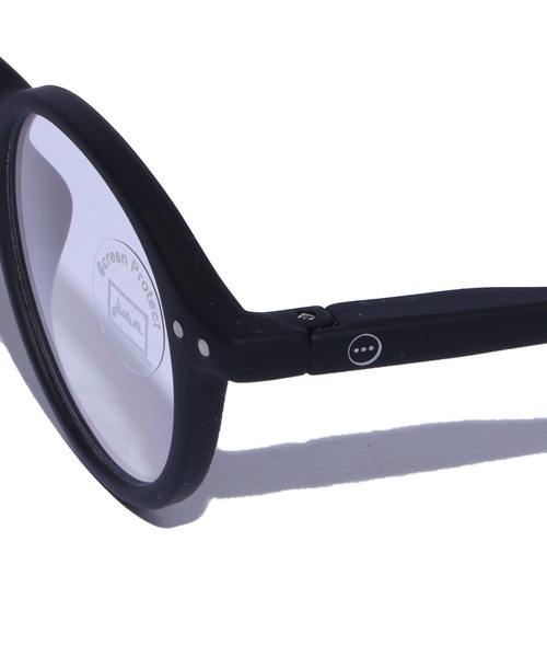 IZIPIZI（イジピジ）の「IZIPIZI/イジピジ スクリーン#D +0 PCグラス ブルーライトカット40％ UVカット ボストン（メガネ・メンズ・ブラック/カーキ/その他/マルチ・ONE SIZE）」の13枚目の写真