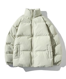 NOWLE（ノウル）の「【NOWLE】無地 シンプル スタンドカラー 中綿 ジャケット（ダウンジャケット/コート）」