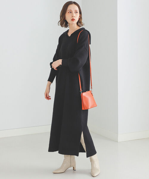 セール Beams Heart セーラーカラー ニットワンピース ワンピース Beams Heart ビームスハート のファッション通販 Zozotown