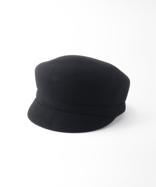 La TOTALITE（ラトータリテ）の「【REBECCA/レベッカ】MARINE HAT（ハット・レディース・ブラック/ベージュ・FREE）」の2枚目の写真