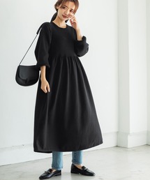 coca（coca） | バルーンスリーブニットワンピース(ワンピース)