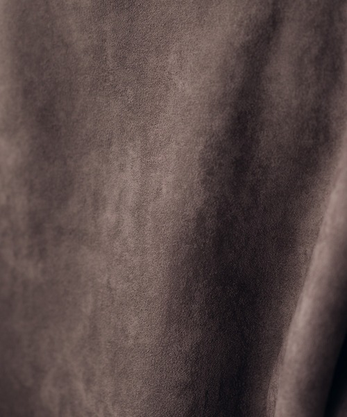 fupel（フぺル）の「ボアフェイクムートンフライトジャケット（ブルゾン・レディース・ブラウン系その他/グレイッシュベージュ・SMALL/MEDIUM）」の17枚目の写真