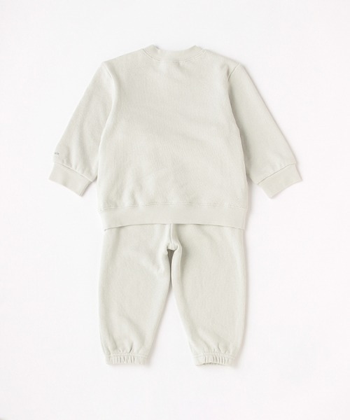 petit main（プティマイン）の「スウェットパンツセットアップ（アンサンブル・キッズ・ライトグリーン/モカ/チャコール・80ｃｍ/90cm/100cm/110cm/120cm/130cm）」の5枚目の写真